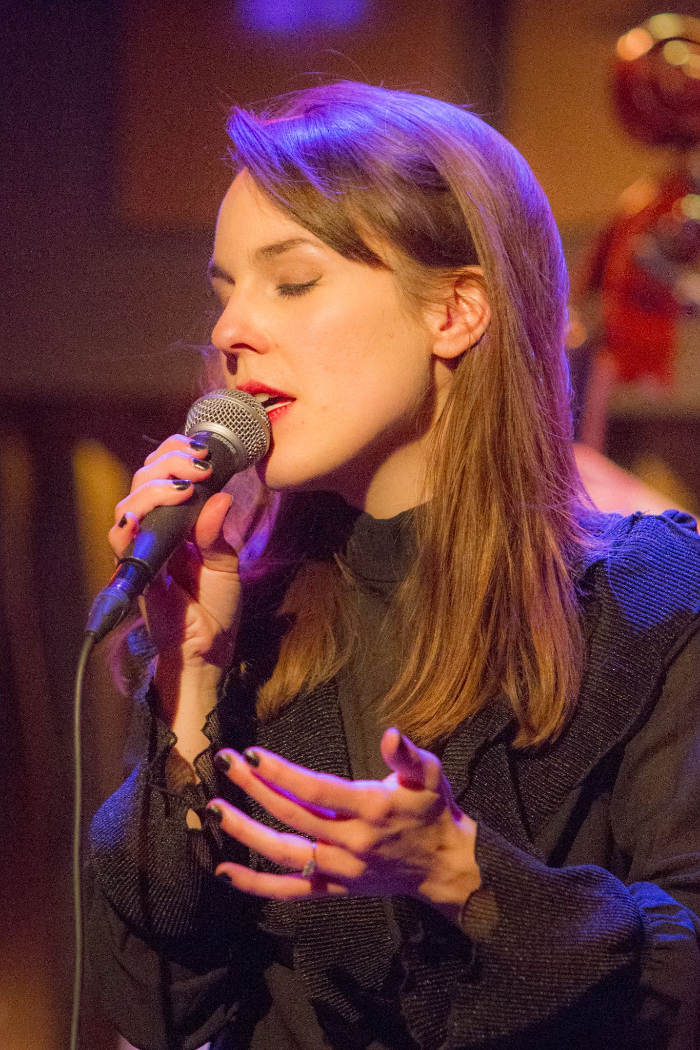 Isabella Lundgren at the Stuttgart Bix Jazzclub